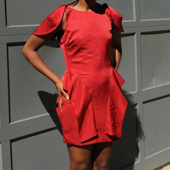 Elegant Red Dress - Picture 10 of 10